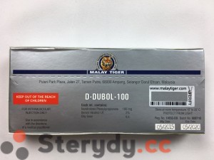 tył pudełka D-DUBOL-100