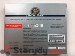 tył opakowania STANOX-10