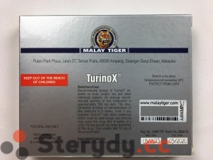 tył opakowania TURINOX