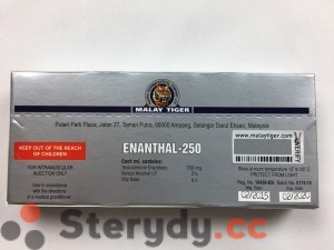 tył pudełka ENANTHAL-250