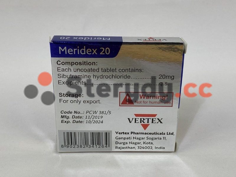 Vertex Meridex 20 front