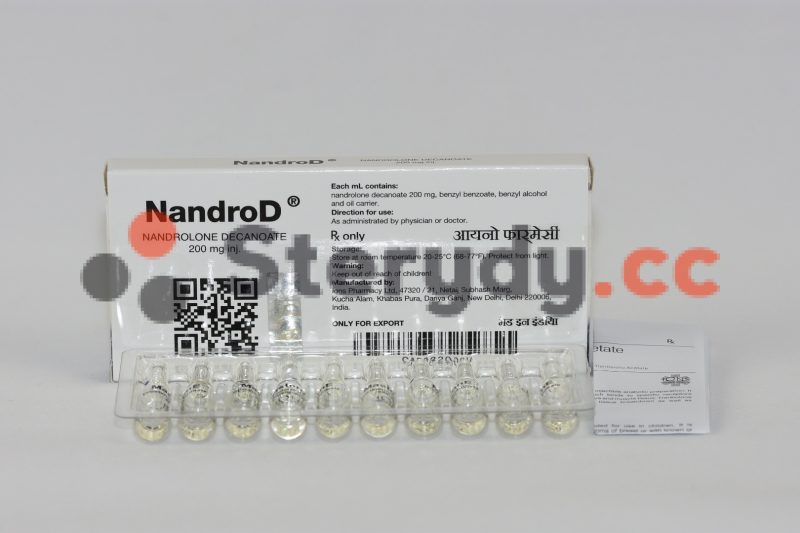 NandroD tył opakowania IONS NadroD 200mg